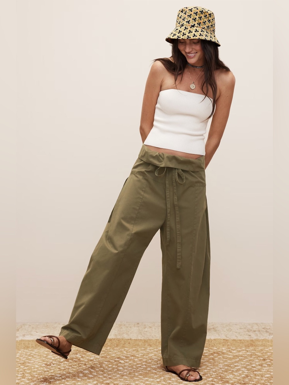 Banana Republic
The White Lotus Fisherman Pant Women size xs